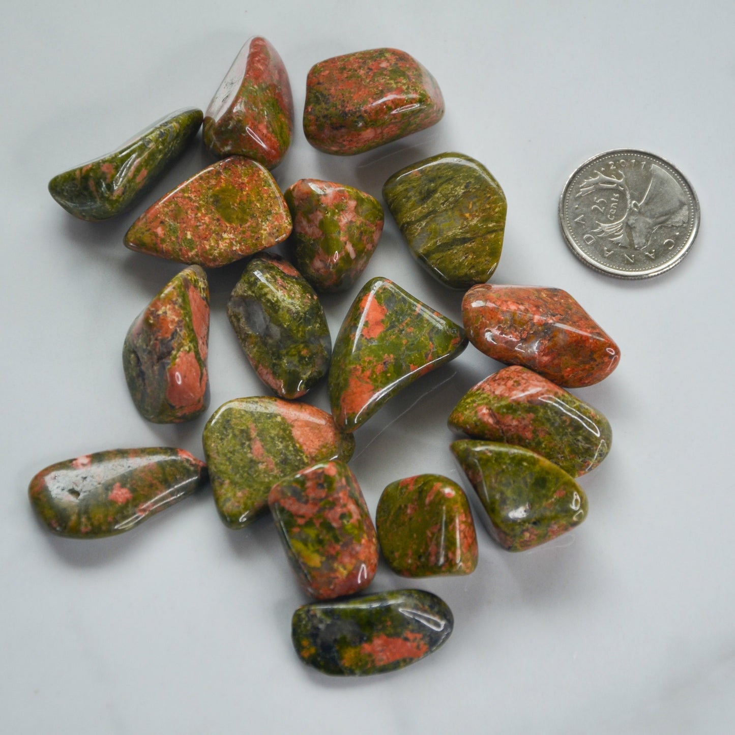 UNAKITE TUMBLED STONE