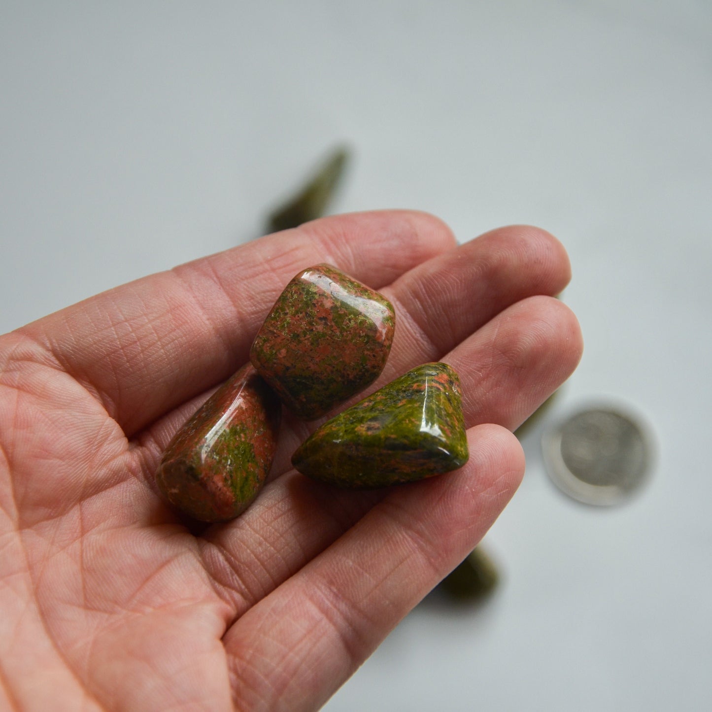UNAKITE TUMBLED STONE