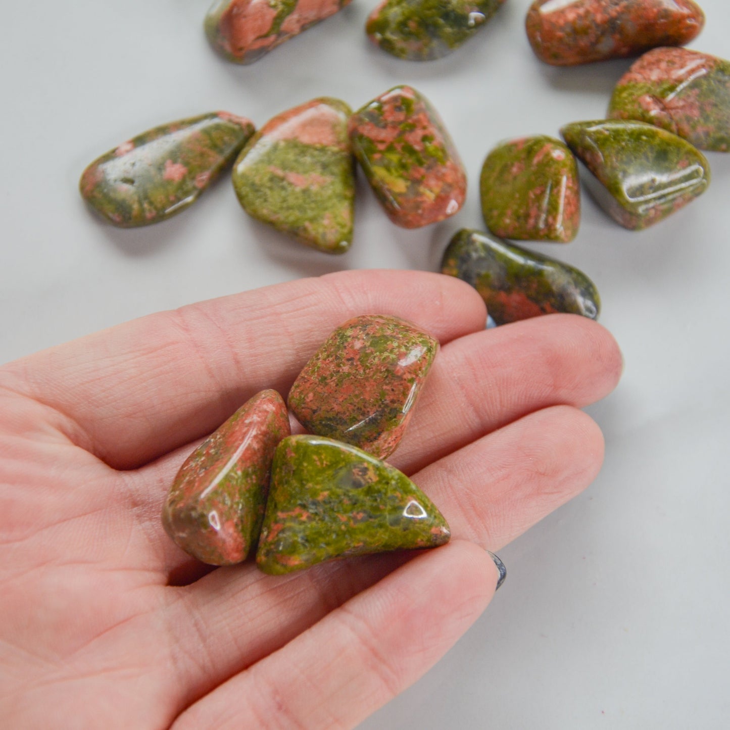 UNAKITE TUMBLED STONE