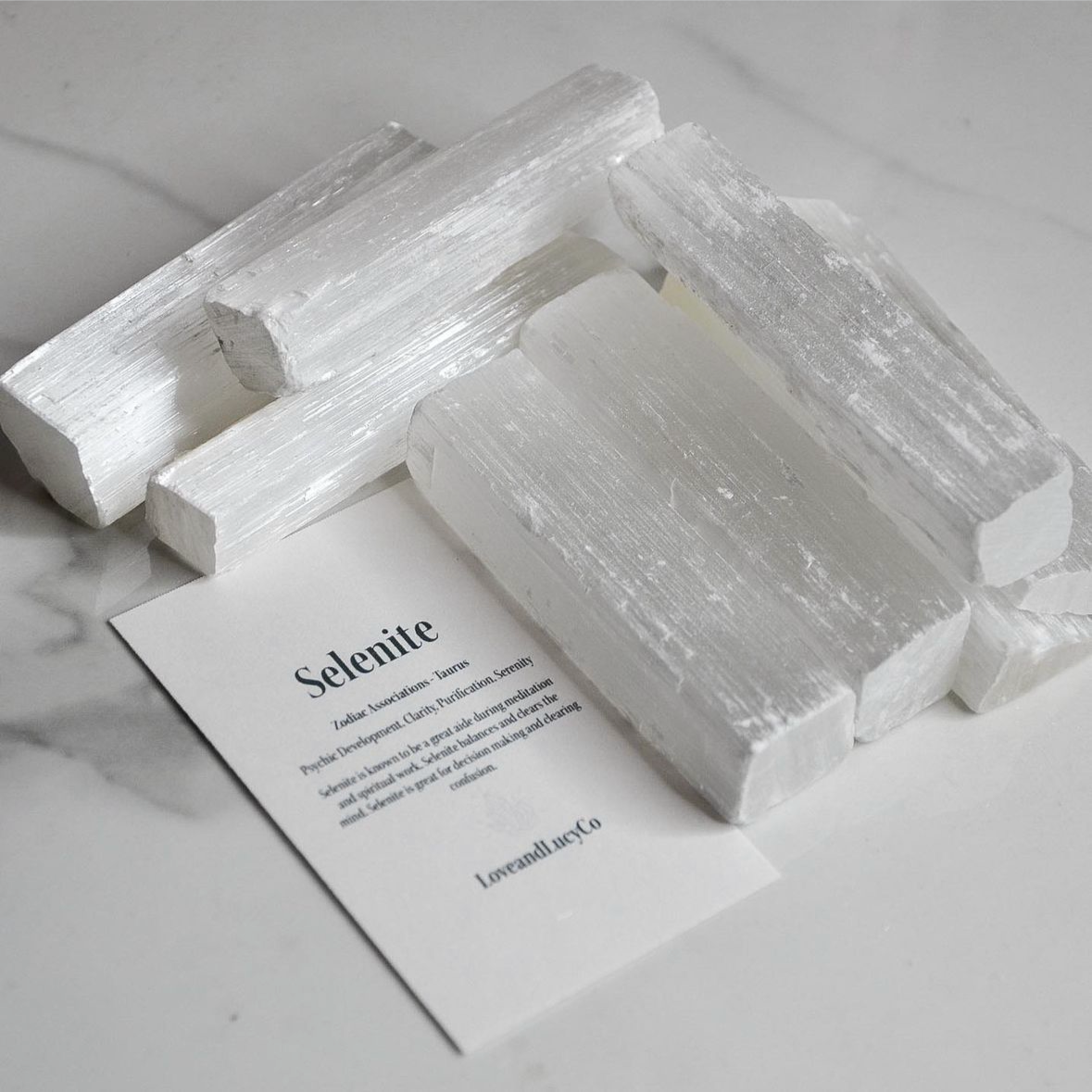 SELENITE/SATIN SPAR STICK